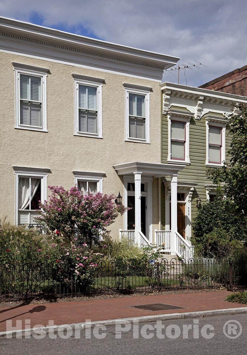 Washington, D.C. Photo - Row Houses, 5th and A St, SE, Washington, D.C.