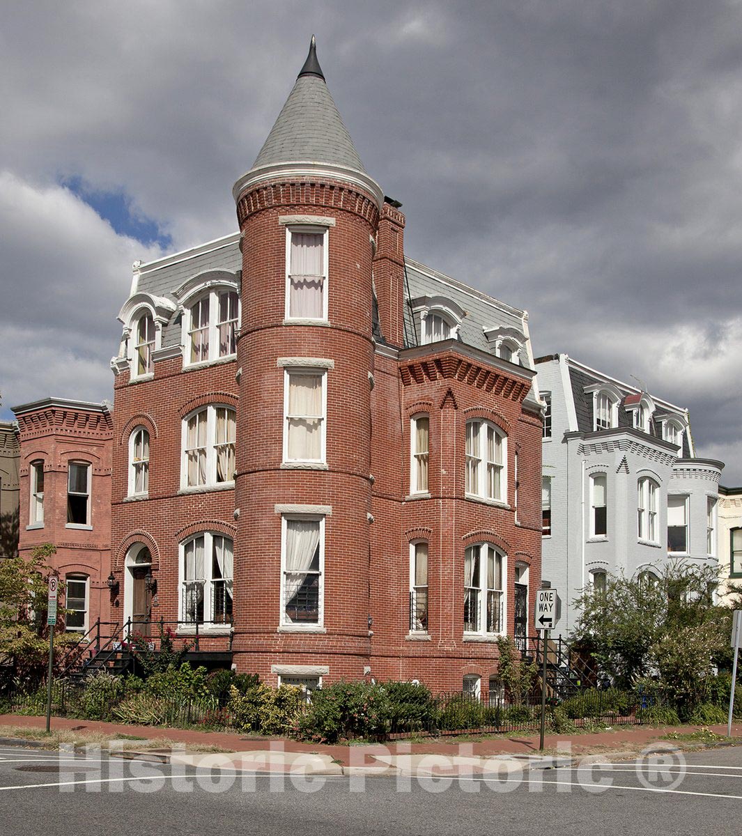 Washington, D.C. -Photo - Row House, 6th and A Streets, SE, Washington, D.C