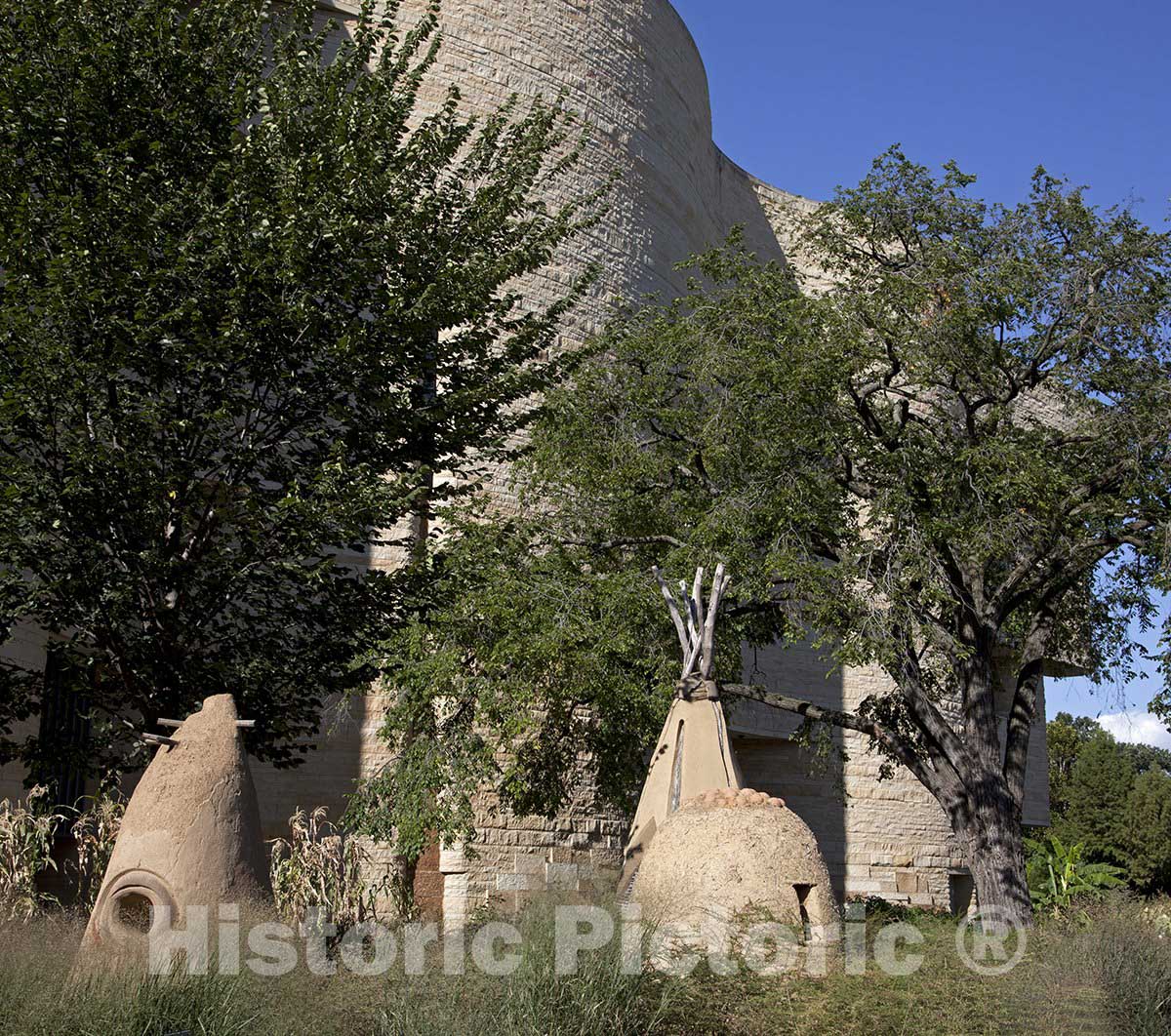Washington, D.C. Photo - Teepees at The National Museum of The American Indian, SW-