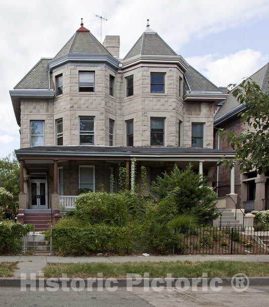 Washington, D.C. Photo - Row Houses, Kenyon St, Near Georgia Ave-