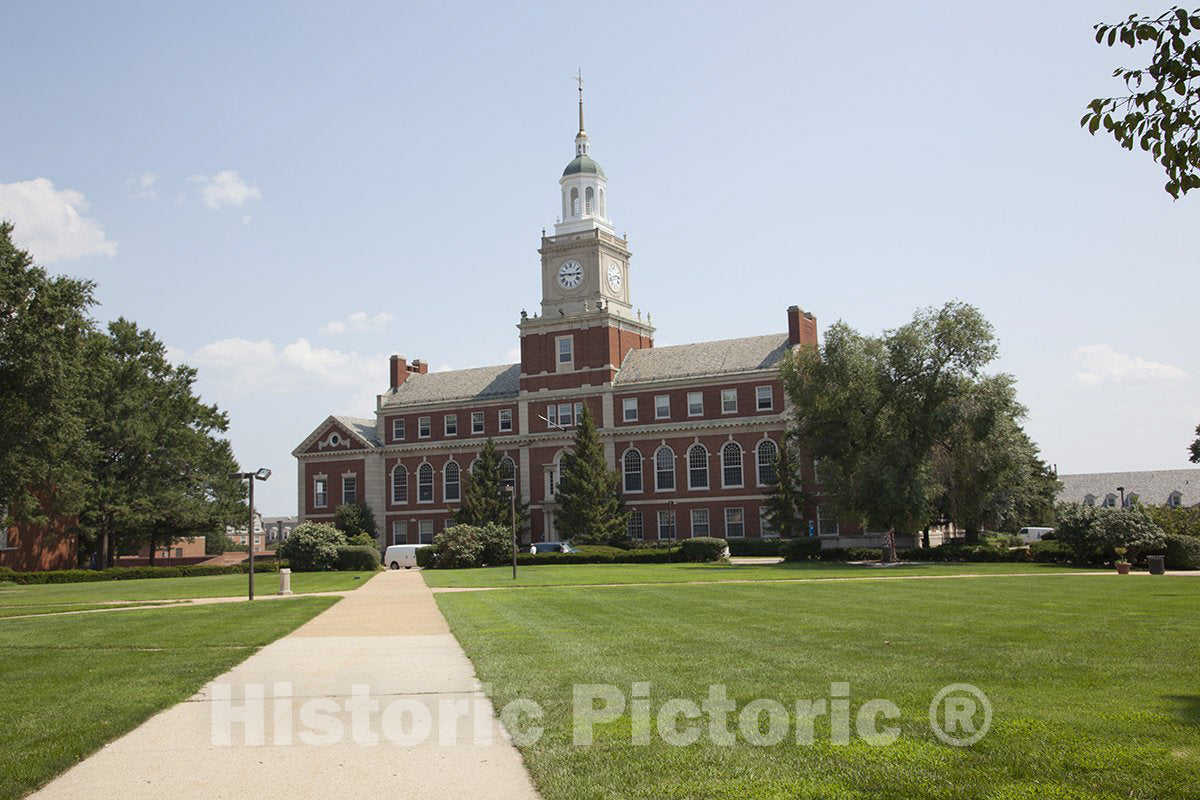 Washington, D.C. - 16x24 Photo - The Grounds of Howard University, Washington, D.C.
