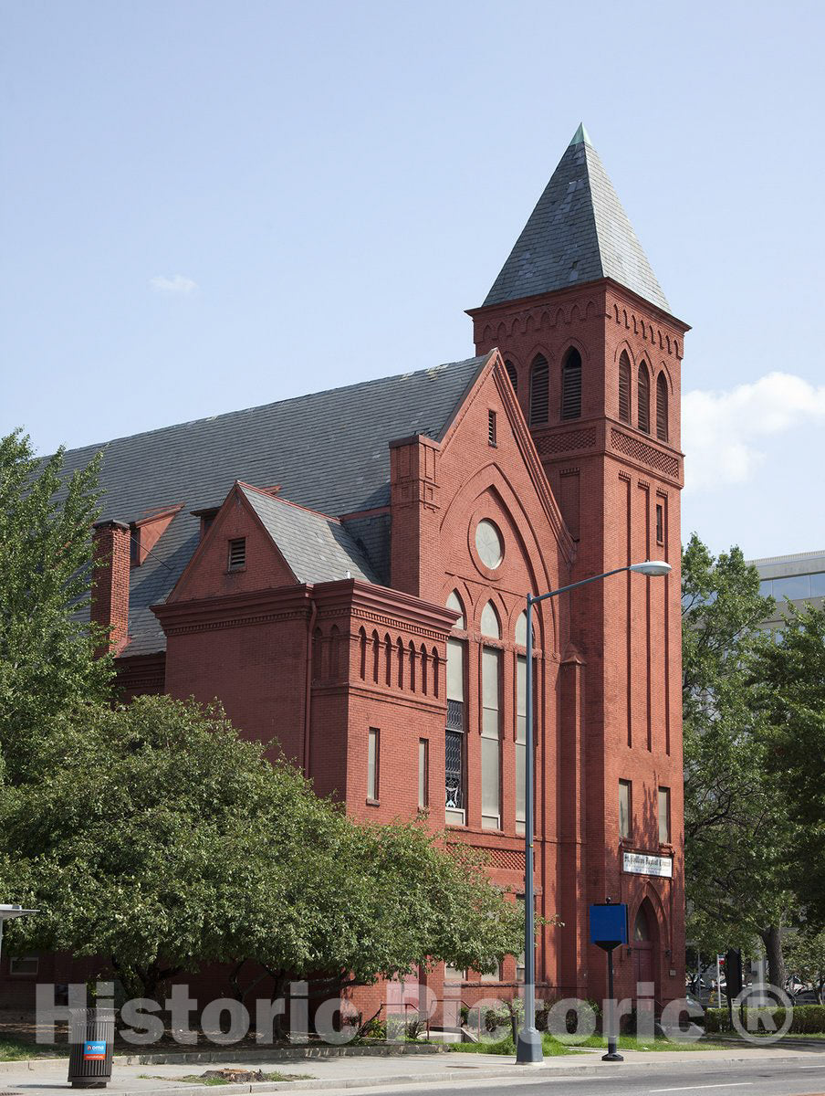 Washington, D.C. - 16x24 Photo - St. Phillips Baptist Church, North Capitol St, NW-
