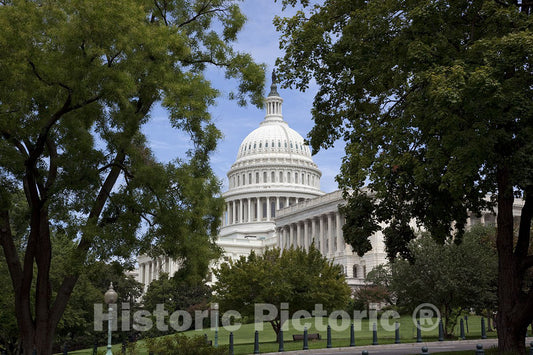 Washington, D.C. Photo - Late Summer at The United States Capitol-