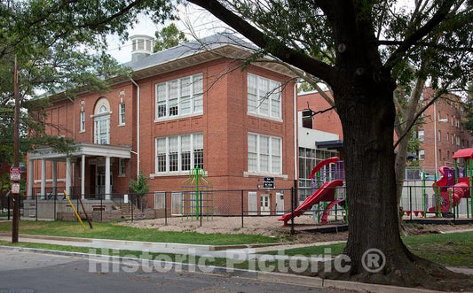 Photo - Military Road School, Military Rd, Washington, D.C.- Fine Art Photo Reporduction