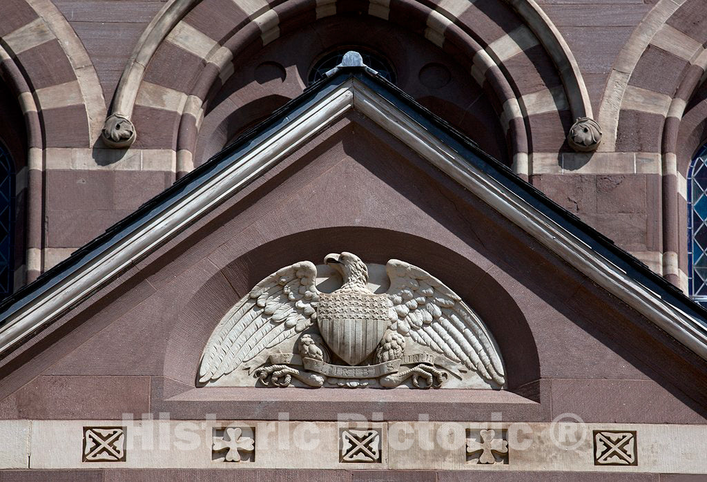 Photo - Architectural Detail, The Chapel Building of Gallaudet University, Washington, D.C.- Fine Art Photo Reporduction
