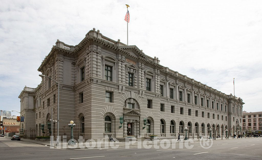 Photo - Mission Street Facade, James R. Browning U.S. Court of Appeals Building, San Francisco, California- Fine Art Photo Reporduction