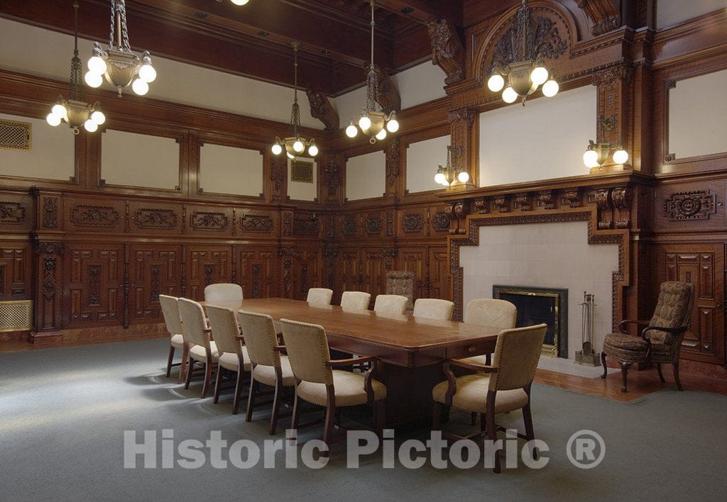 Photo - Redwood Room, James R. Browning U.S. Court of Appeals Building, San Francisco, California- Fine Art Photo Reporduction