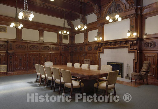 Photo - Redwood Room, James R. Browning U.S. Court of Appeals Building, San Francisco, California- Fine Art Photo Reporduction