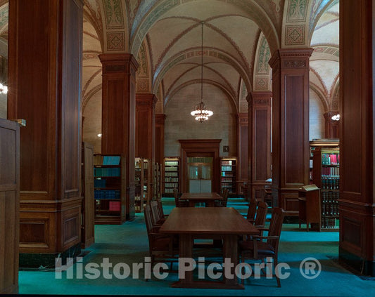 Photo - Law Library, Herbert C. Hoover Building, U.S. Department of Commerce, Washington, D.C.- Fine Art Photo Reporduction