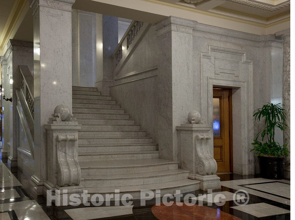 Photo- Interior, U.S. Custom House, San Francisco, California 2 Fine Art Photo Reproduction