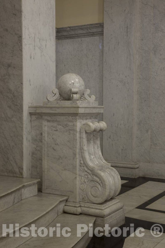 Photo- Interior, U.S. Custom House, San Francisco, California 1 Fine Art Photo Reproduction