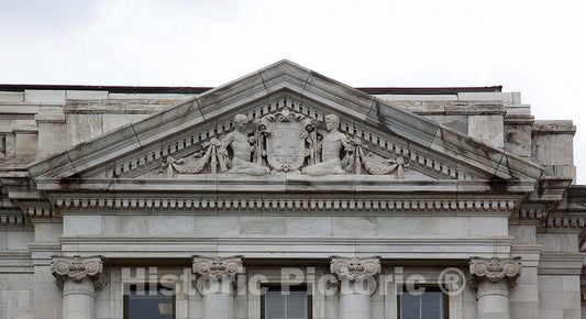 Photo - Exterior details, James L. Whitten Federal Building, Washington, D.C.- Fine Art Photo Reporduction