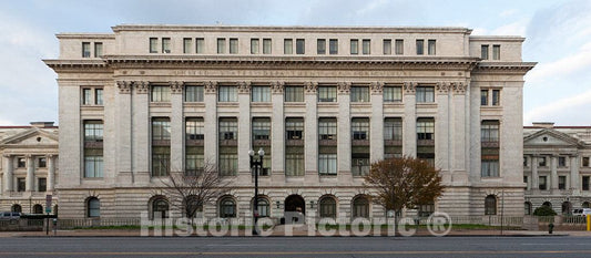 Photo - Front Exterior, James L. Whitten Federal Building, Washington, D.C.- Fine Art Photo Reporduction