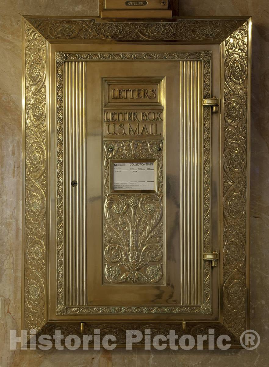 Photo - Mailbox, National Archives, St. Louis, Missouri- Fine Art Photo Reporduction