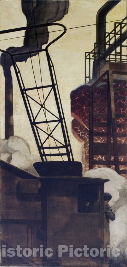 Photo- Art at The Frank T. Bow Federal Building, Canton, Ohio 1 Fine Art Photo Reproduction