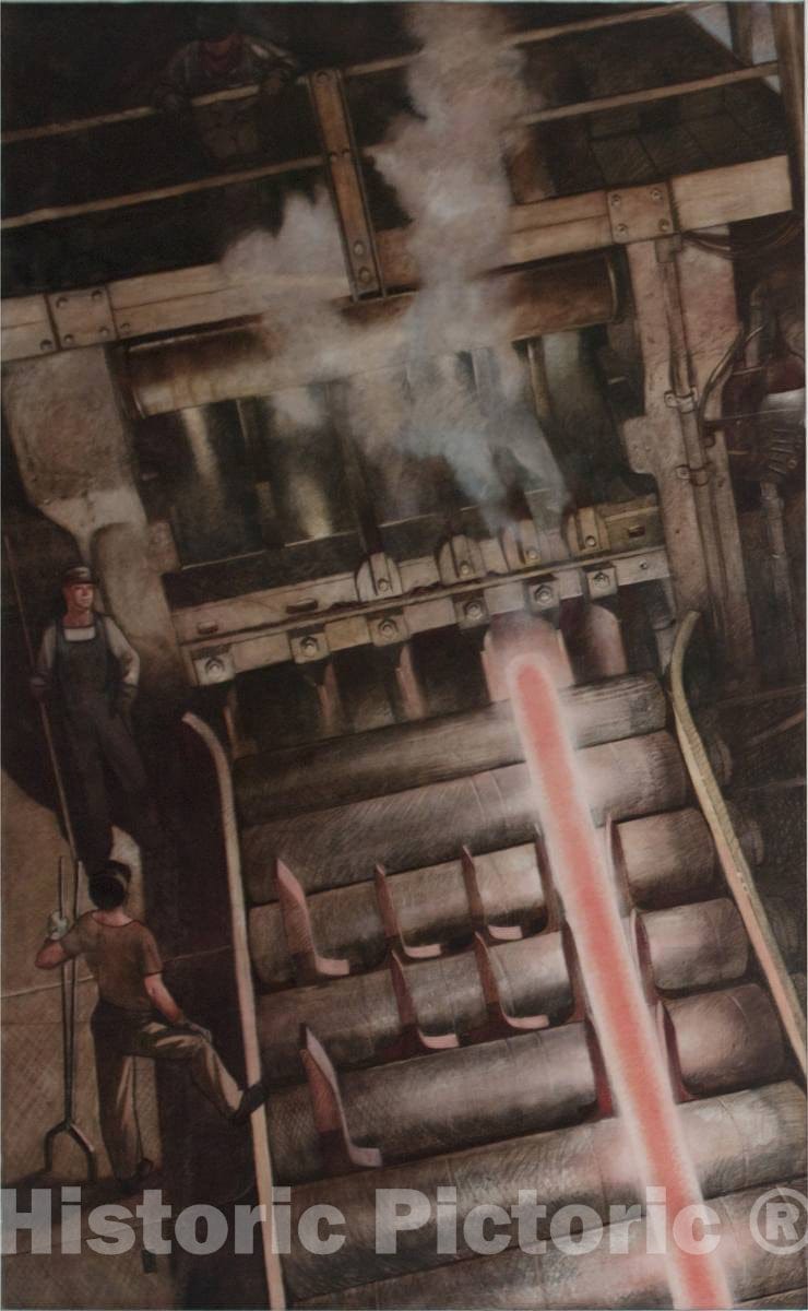 Photo- Art at The Frank T. Bow Federal Building, Canton, Ohio 3 Fine Art Photo Reproduction