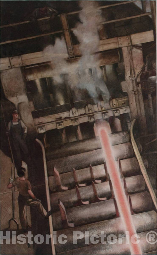 Photo- Art at The Frank T. Bow Federal Building, Canton, Ohio 3 Fine Art Photo Reproduction