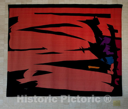 Photo - Tapestry"Symphony" at the Hubert Humphrey Federal Building, Washington, D.C.- Fine Art Photo Reporduction