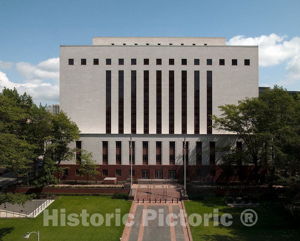 Photo- William Kenzo Nakamura U.S. Courthouse, Seattle, Washington 3 Fine Art Photo Reproduction