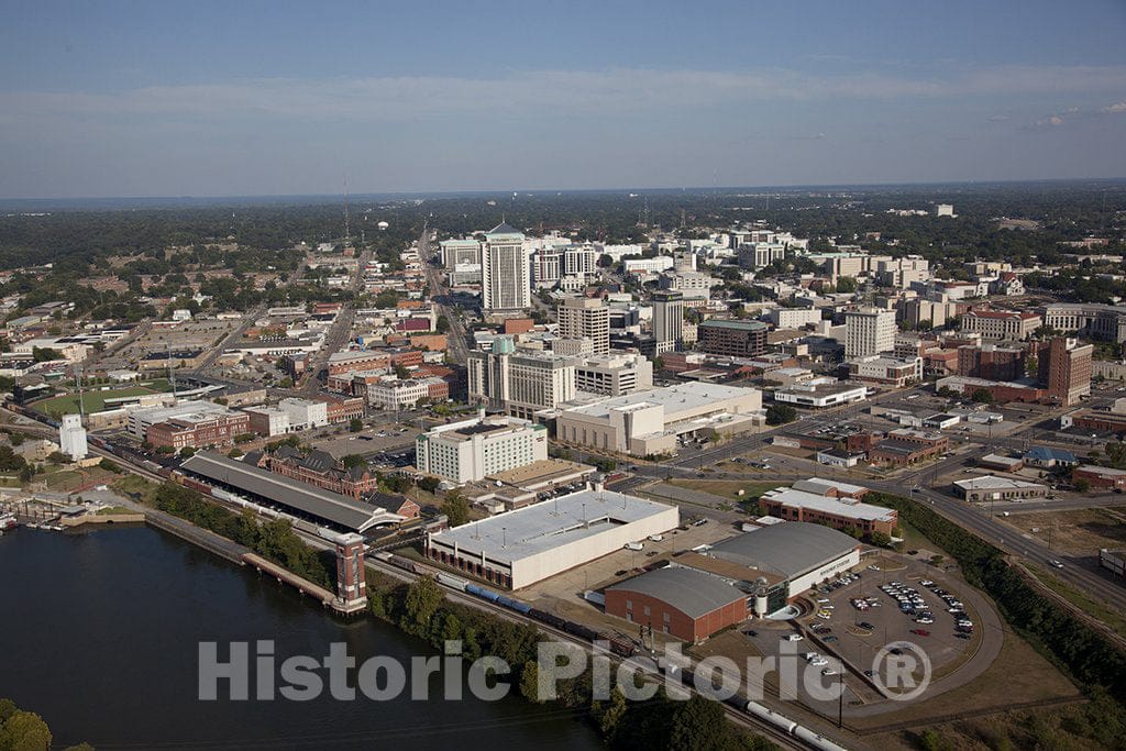 Montgomery, AL Photo - Aerial View of Montgomery, Alabama