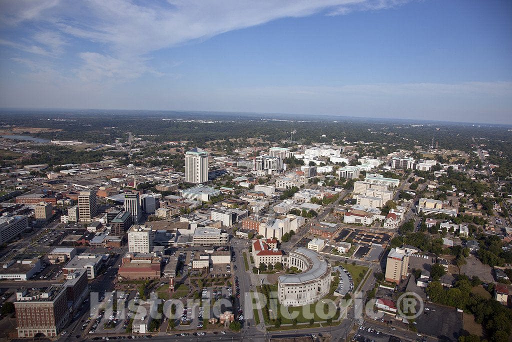 Montgomery, AL Photo - Aerial View of Montgomery, Alabama