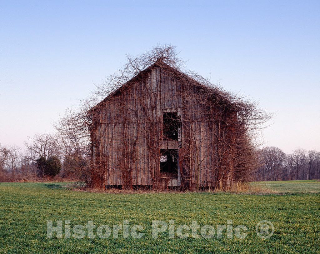 Photo - Barn in rural Maryland- Fine Art Photo Reporduction