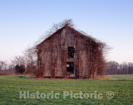 Photo - Barn in rural Maryland- Fine Art Photo Reporduction
