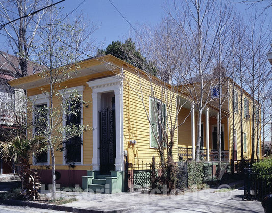 New Orleans, LA Photo - Bywater Shotgun House, New Orleans, Louisiana