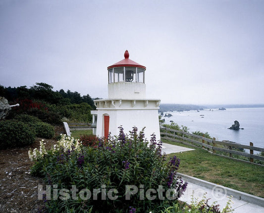Trinidad Head, CA Photo - Replica of Trinidad Head Light in Northern California