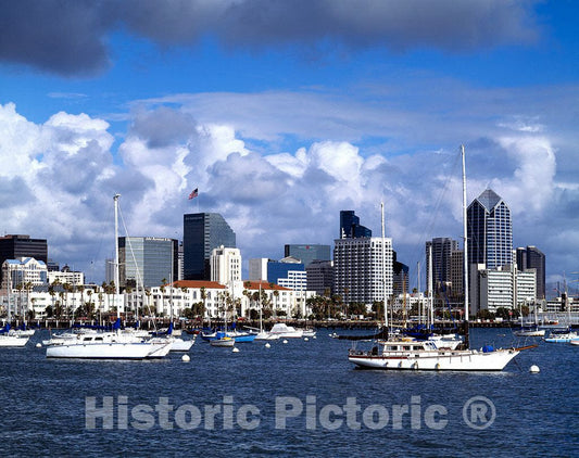 Photo - Cityscape, San Diego, California- Fine Art Photo Reporduction