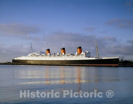 Long Beach, CA Photo - Queen Mary Ship, Long Beach, California