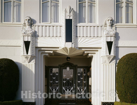 San Francisco, CA Photo - Deco Doorway, San Francisco, California