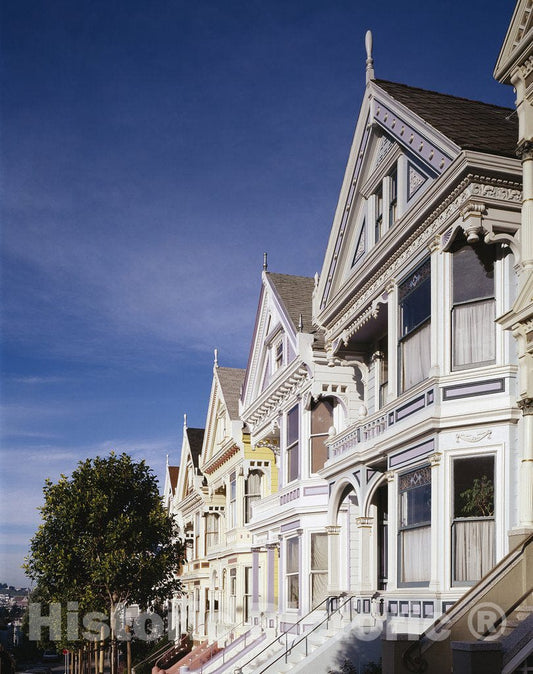 San Francisco, CA Photo - Row Houses, San Francisco, California