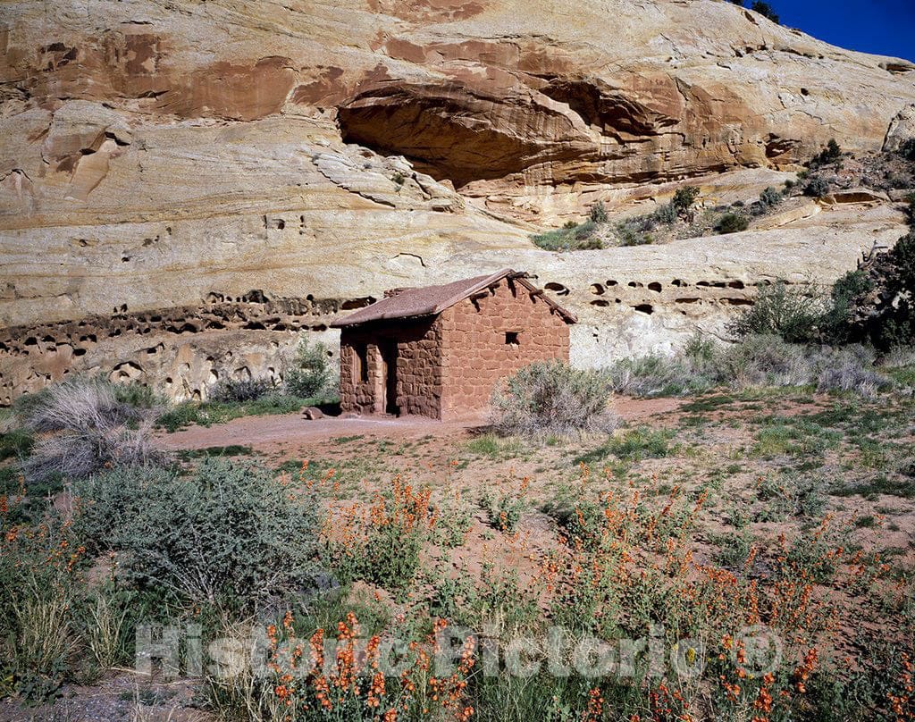 Utah Photo - Farm and Cabin, Utah