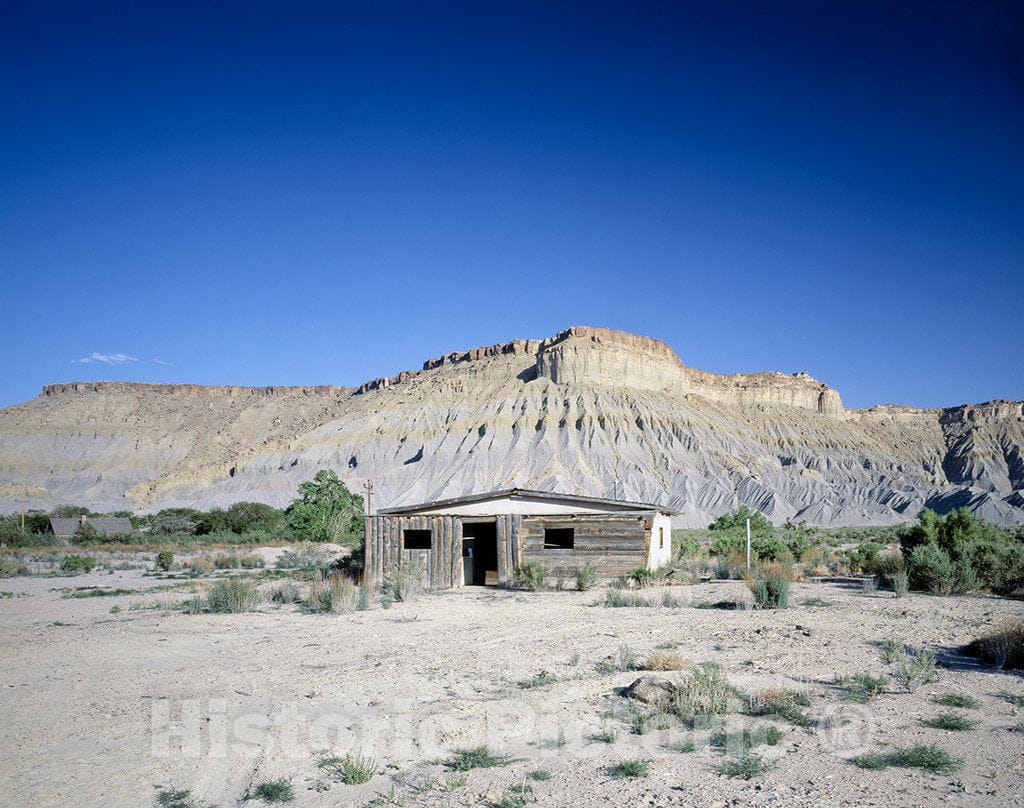 Utah Photo - Old west Deserted Cabin in Utah