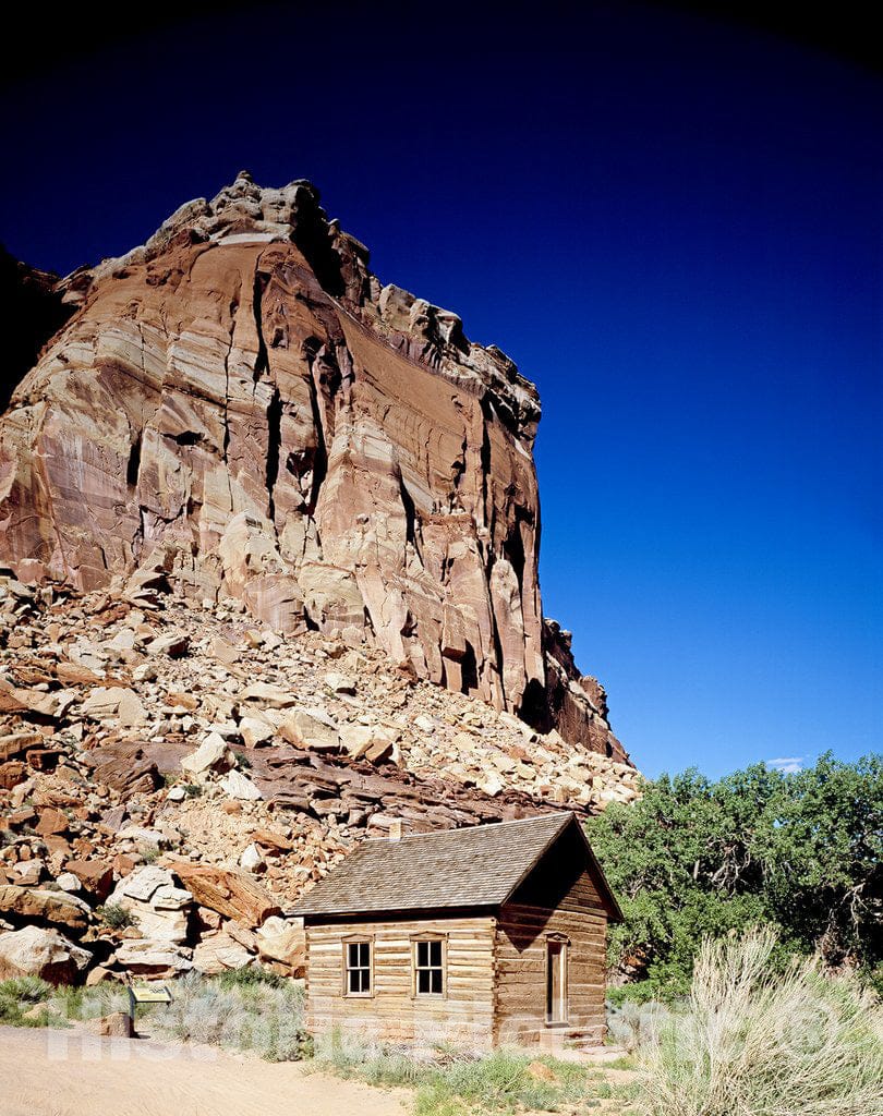 Capitol Reef National Park, UT Photo - Fruita Schoolhouse, Capitol Reef National Park, Utah