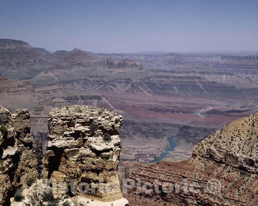 Grand Canyon, AZ Photo - Grand Canyon River View, Arizona