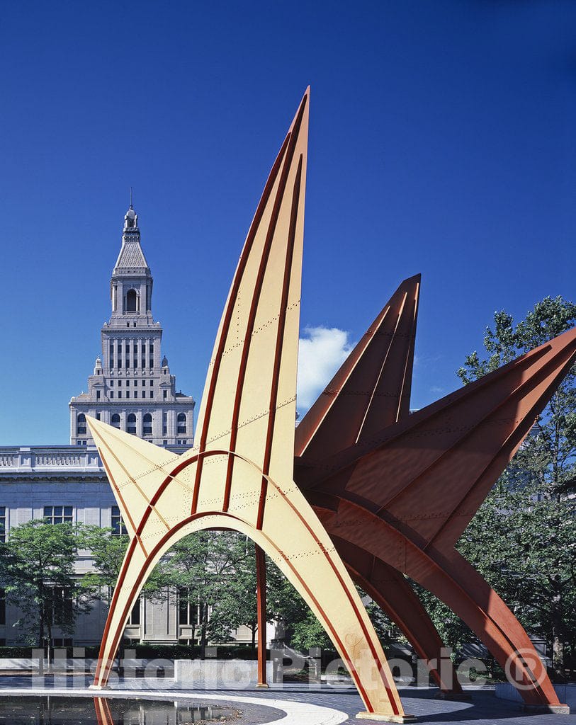 Hartford, CT Photo - Outdoor Sculpture at Capitol Building, Hartford, Connecticut