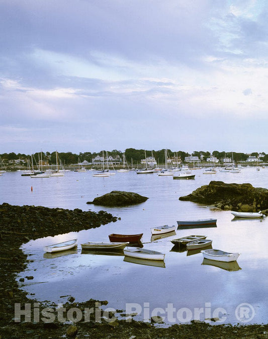 United States Photo - New England Harbor