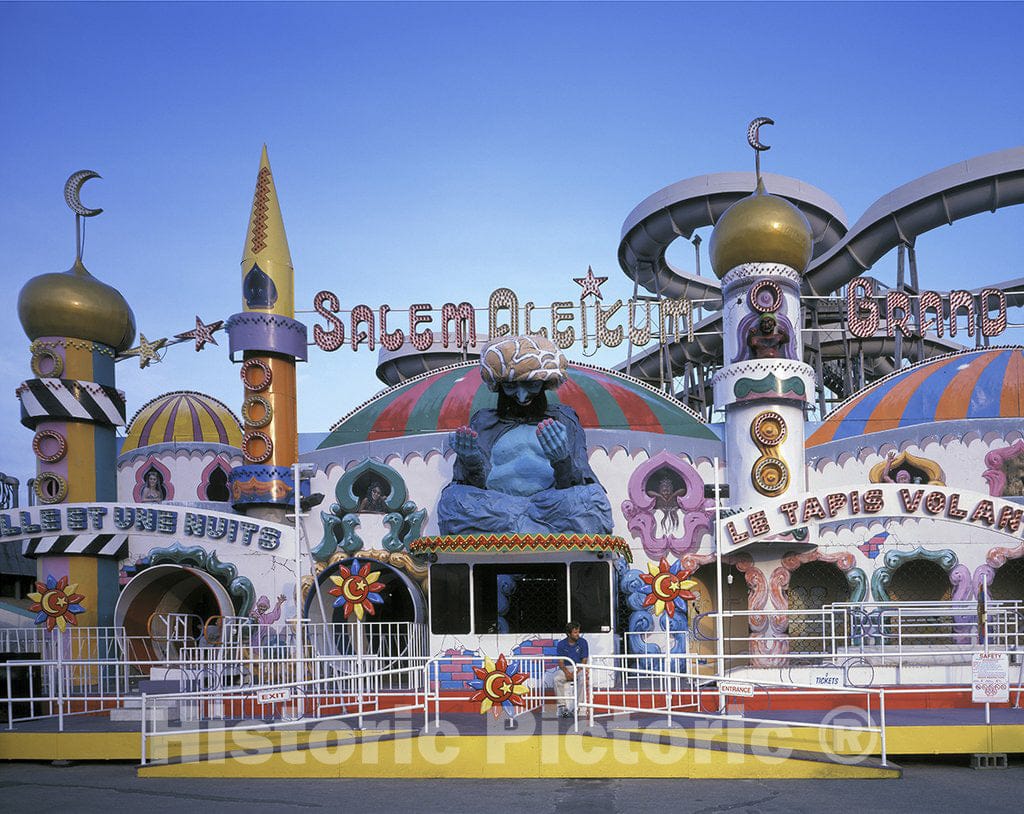 Old Orchard Beach, ME Photo - Amusement Park, Old Orchard Beach, Maine