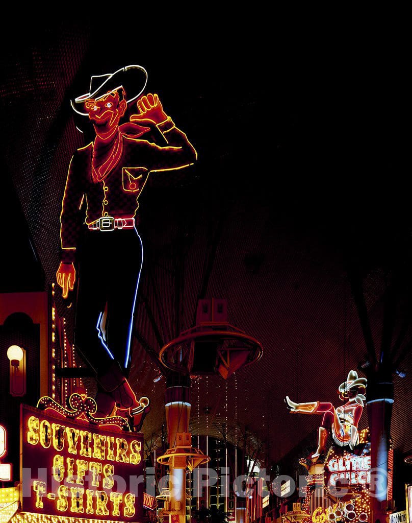 Las Vegas, NV Photo - Vegas Vic on Freemont Street in Las Vegas, Nevada