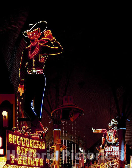 Las Vegas, NV Photo - Vegas Vic on Freemont Street in Las Vegas, Nevada