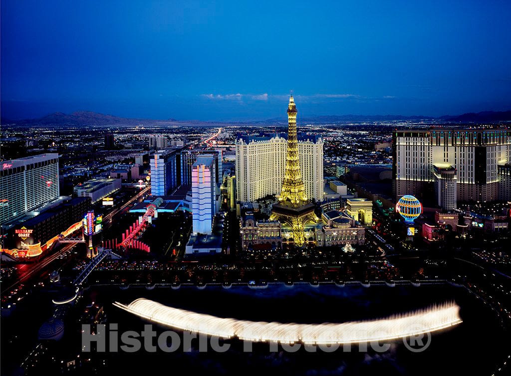 Photo - Dusk, Las Vegas, Nevada- Fine Art Photo Reporduction