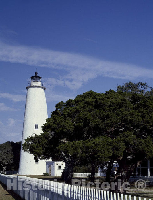 Ocracoke Island, NC Photo - Ocracoke Light, Ocracoke Island, North Carolina