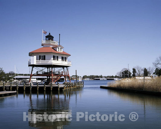 Solomons, MD Photo - Drum Point Lighthouse, Solomons, Maryland
