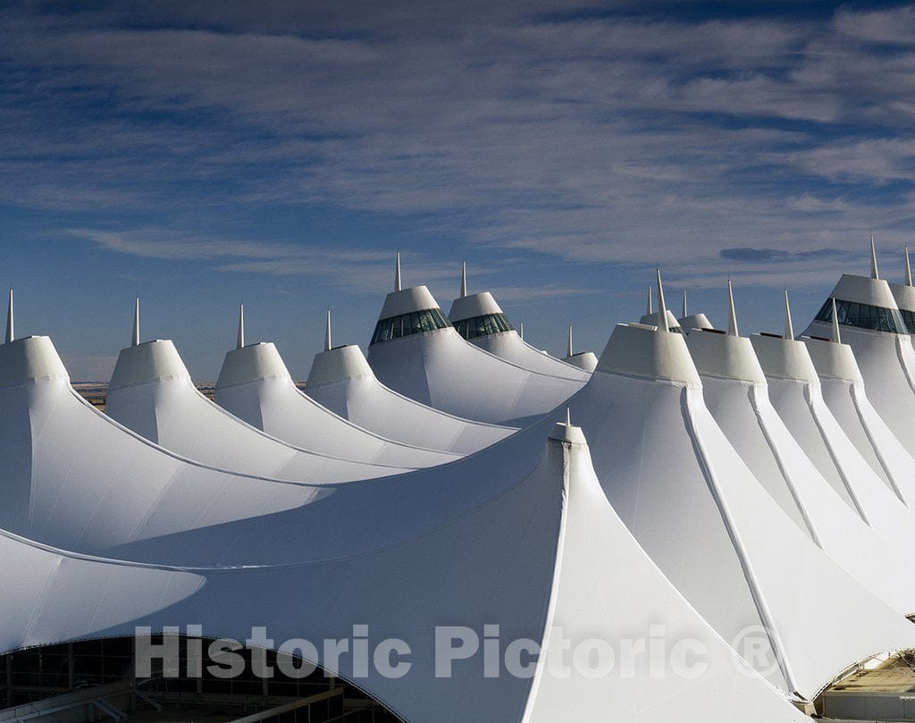 Denver, CO Photo - Roof Detail, Denver International Airport, Denver, Colorado
