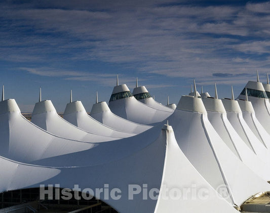 Denver, CO Photo - Roof Detail, Denver International Airport, Denver, Colorado