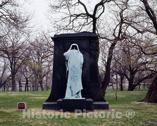 Chicago, IL Photo - Grief Statue, Chicago, Illinois