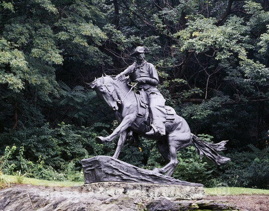 Philadelphia, PA Photo - Remington statue, Fairmount Park, Philadelphia, Pennsylvania