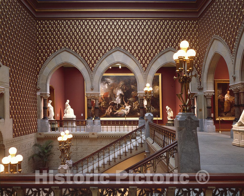 Philadelphia, PA Photo - Inside The Pennsylvania Academy of The Fine Arts, Philadelphia, Pennsylvania